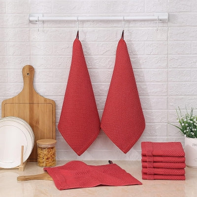 Torchons de cuisine - CottonTowelsSoft™ - Rouge