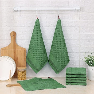 Torchons de cuisine - CottonTowelsSoft™ - Vert