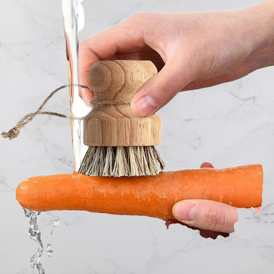 Brosse à Vaisselle  - KitchenDishBrush™ - Noix de coco