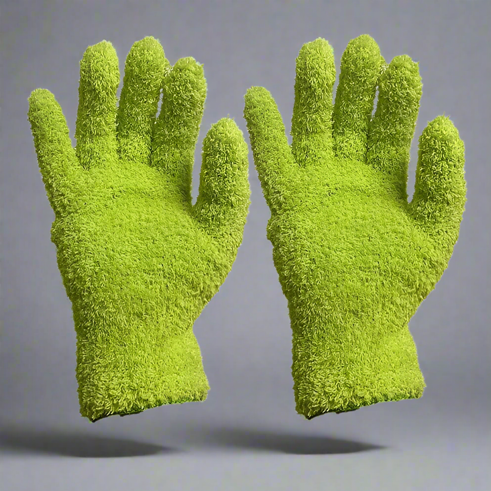 Gant Microfibre - CleaningGloves™ - Vert